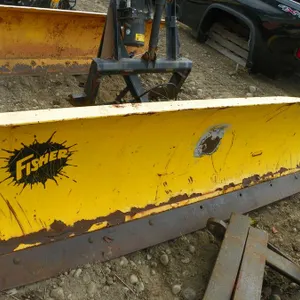 8' Fisher Minute Mount Plow