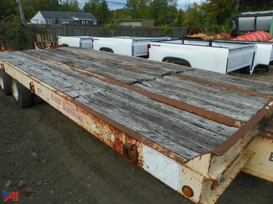 2002 Evaco Trailer with Ramps