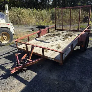 2007 Quality Trailer, Inc.  Open Utility Trailer with Ramp (#4)