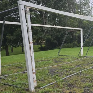 (2) Sets of Alumagoal Soccer Goals