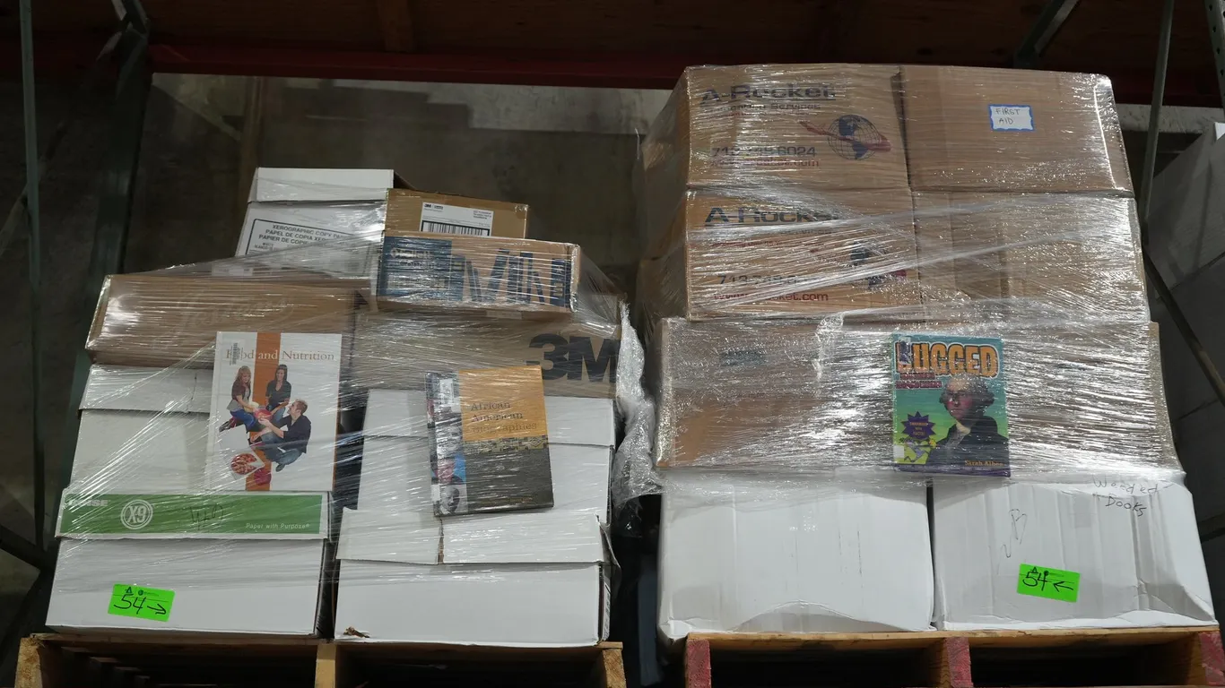Discarded Library Books & Educational Material
