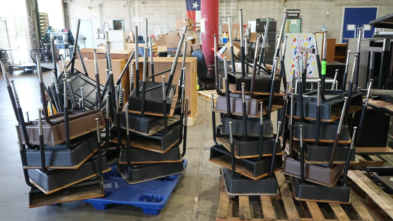 Open Front Student Desks