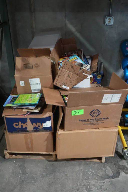 Discarded Library Books & Educational Material