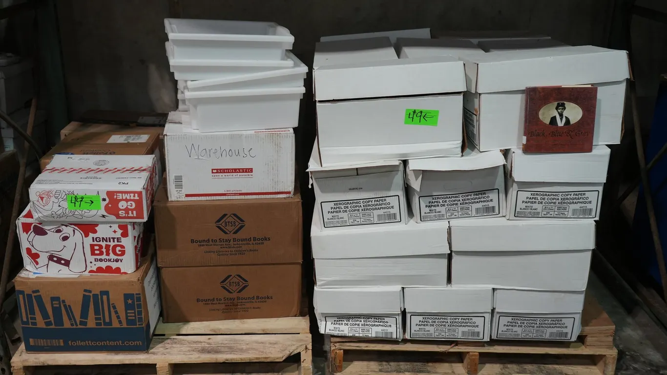 Discarded Library Books & Educational Material