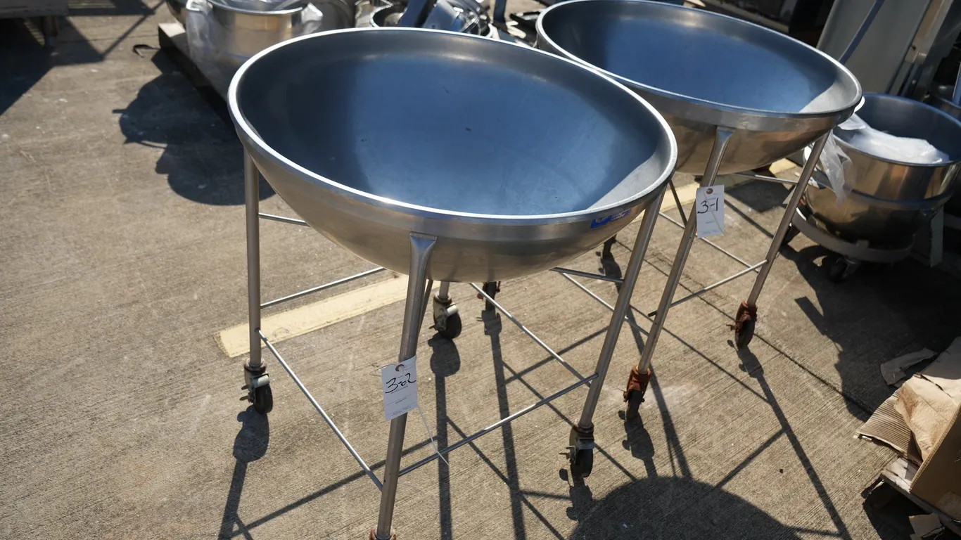 Metal Serving Bowls