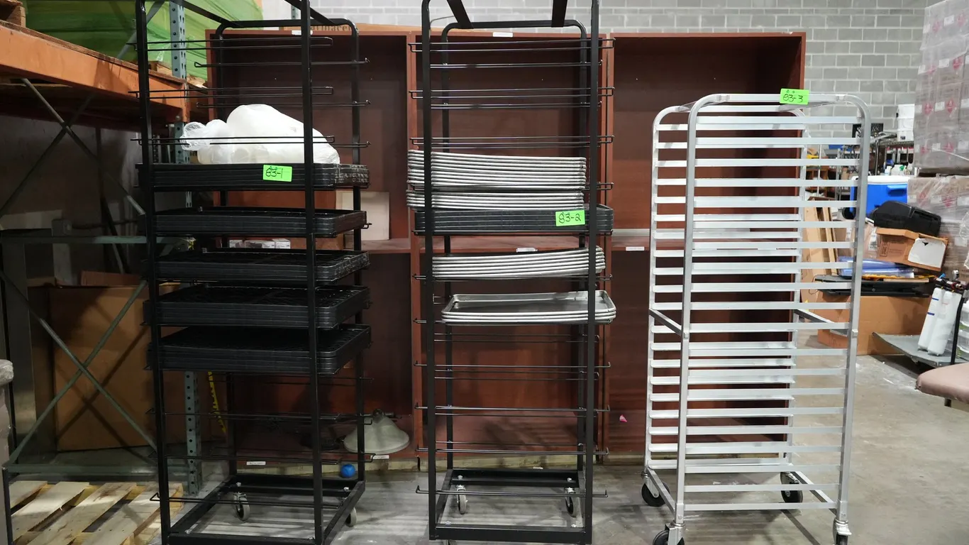 Bread Racks, Bakers Racks, & Miscellaneous