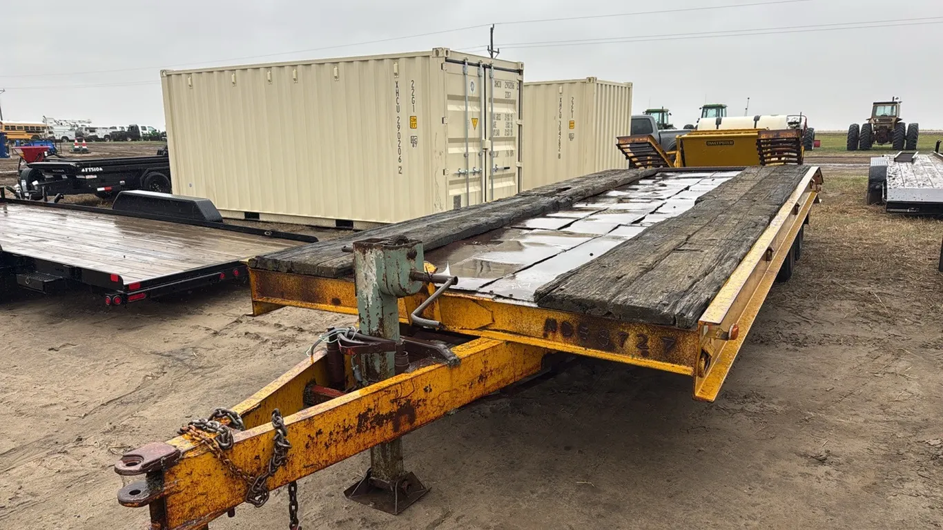 4312 - Shop-built Flatbed Trailer