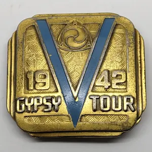 1942 AMA AMERICAN MOTORCYCLE ASSOCIATION GYPSY TOUR BELT BUCKLE