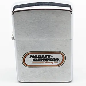 ZIPPO HARLEY DAVIDSON RACING MOTORCYCLE CIGARETTE LIGHTER