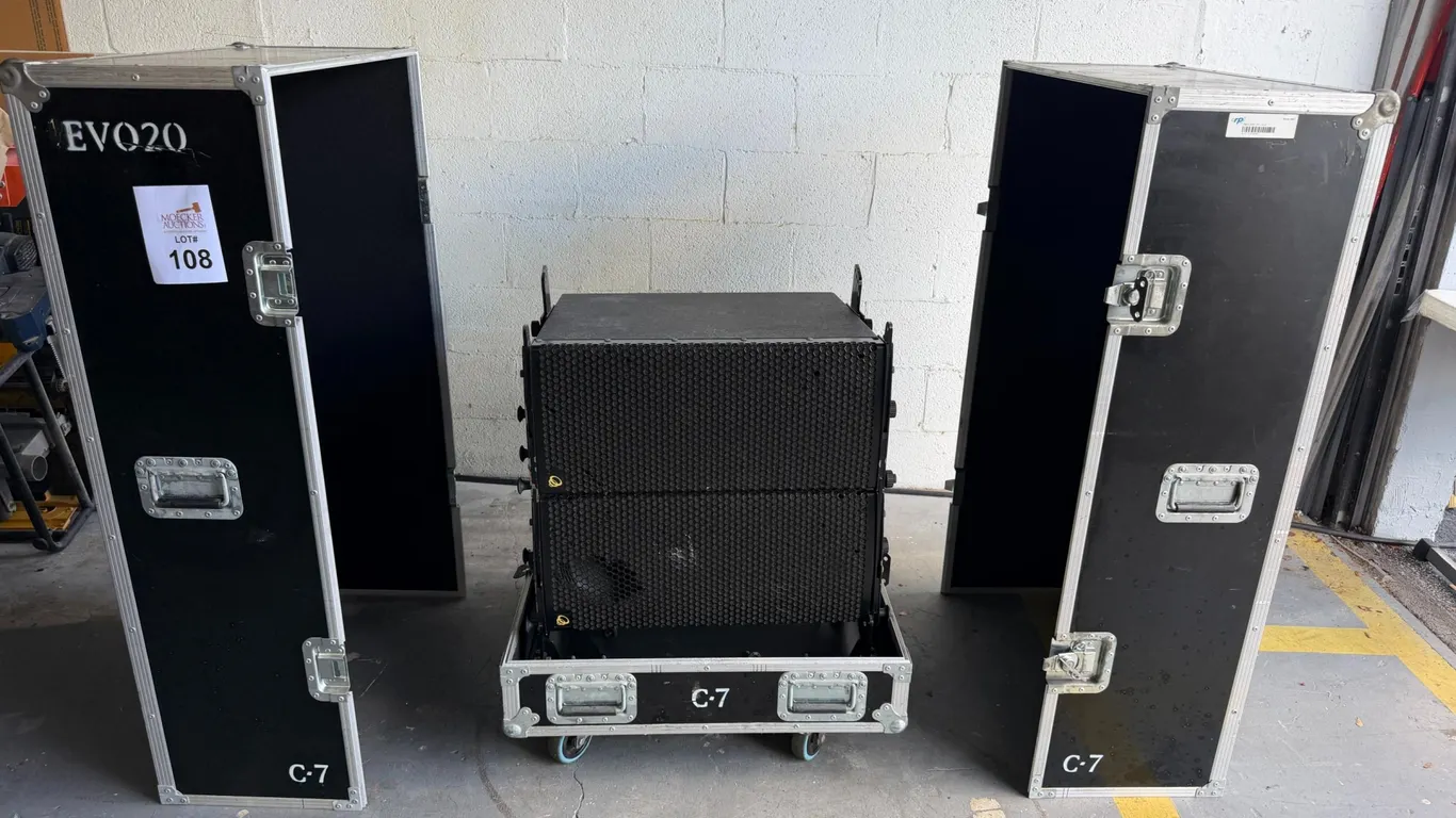IDEA PRO AUDIO EVO20 LINE ARRAY SPEAKER SET