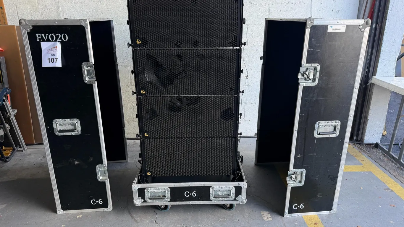 IDEA PRO AUDIO EVO20 LINE ARRAY SPEAKER SET