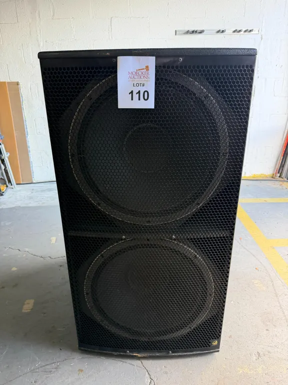 IDEA PRO AUDIO BASSO 21 DUAL 21" SUBWOOFERS
