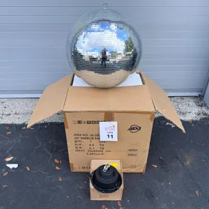 ADJ 20" MIRROR BALL WITH MOTOR (NEW)