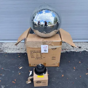 ADJ 20" MIRROR BALL WITH MOTOR (NEW)
