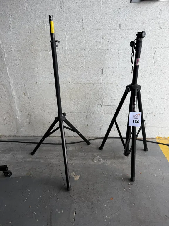 ASSORTED ADJUSTABLE TRIPOD SPEAKER STANDS