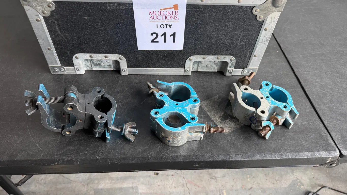 CHEESEBOUROUGH CLAMPS DOUBLE SWIVEL W/ ROBE ROAD