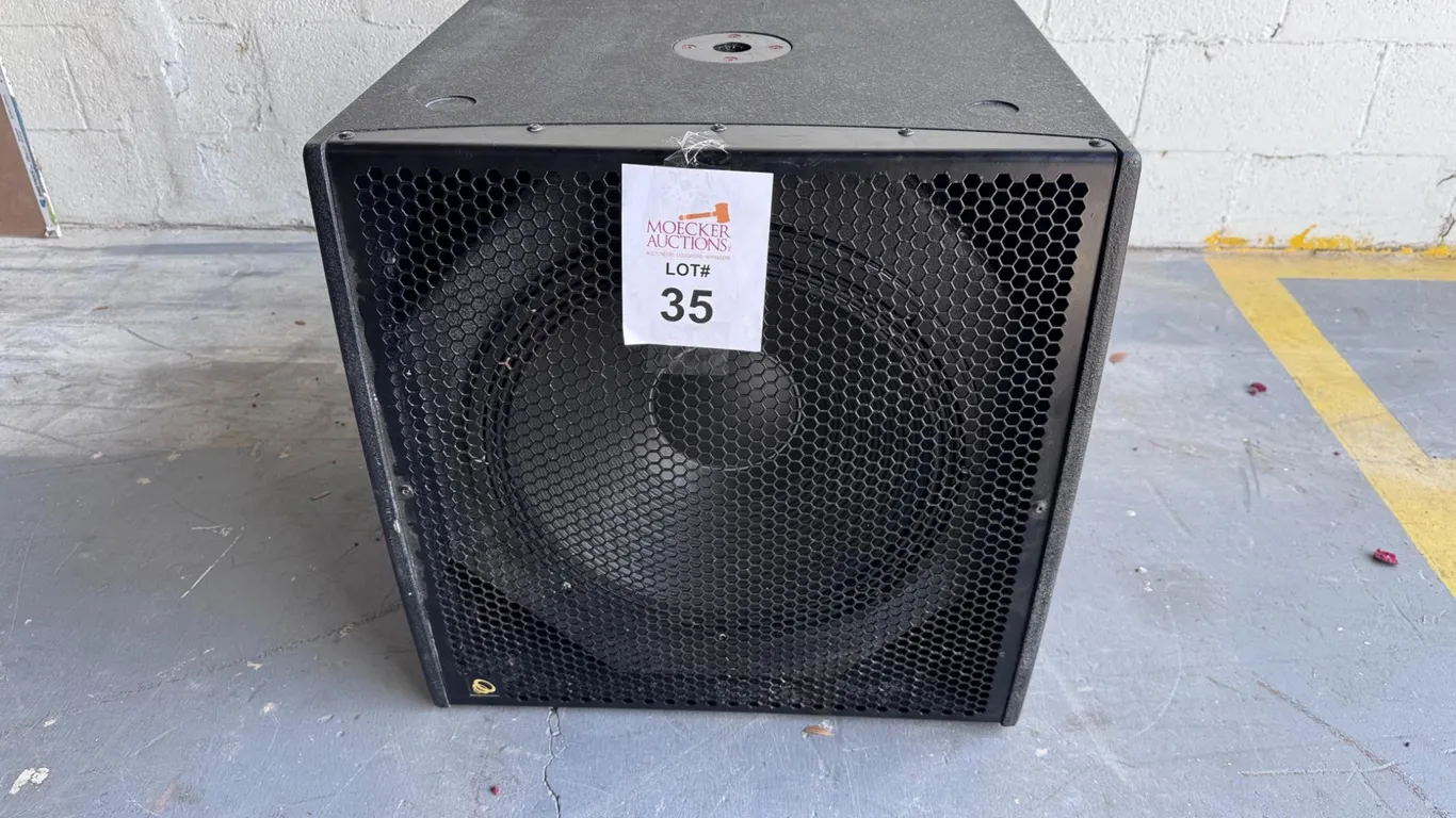 IDEA PRO AUDIO BASSO 18 W OUTDOOR SUBWOOFER