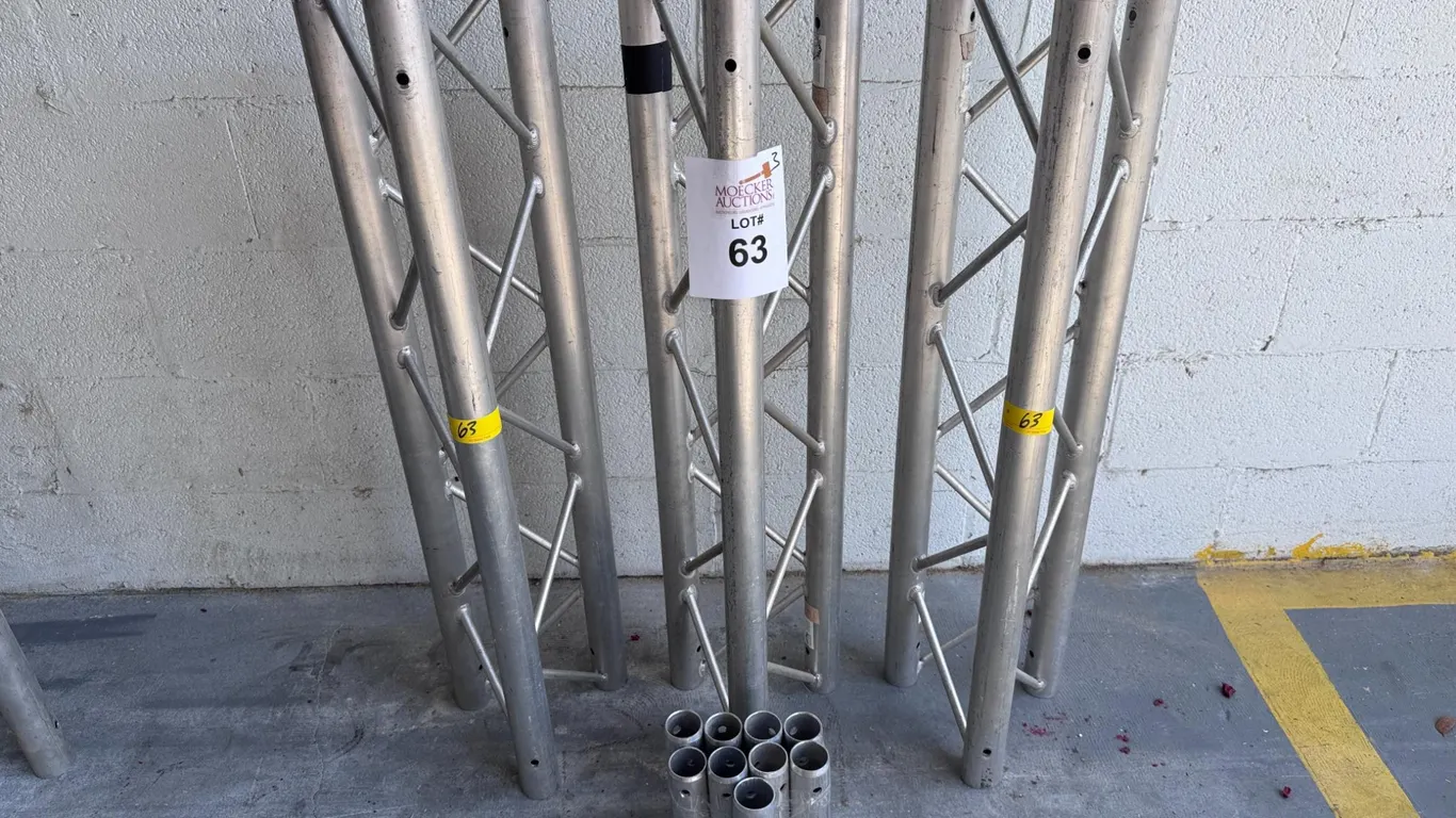 ALUMINUM TRIANGLE TRUSS SEGMENTS