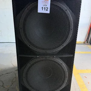 IDEA PRO AUDIO BASSO 21 DUAL 21" SUBWOOFERS