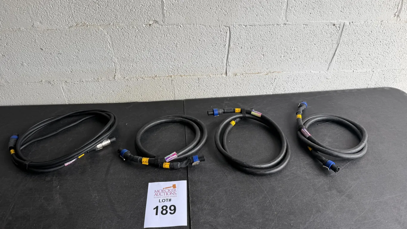 ASSORTED SIZE NEUTRIK NL4FX SPEAKON