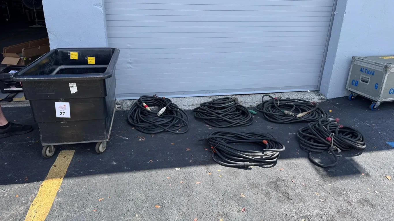 4/0 CAMLOCK SET 100' WITH UTILITY CART INCLUDED