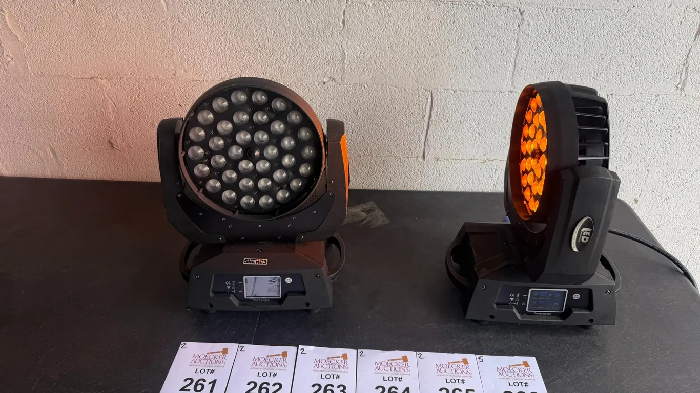 SHEDS LED MOVING HEAD LIGHT