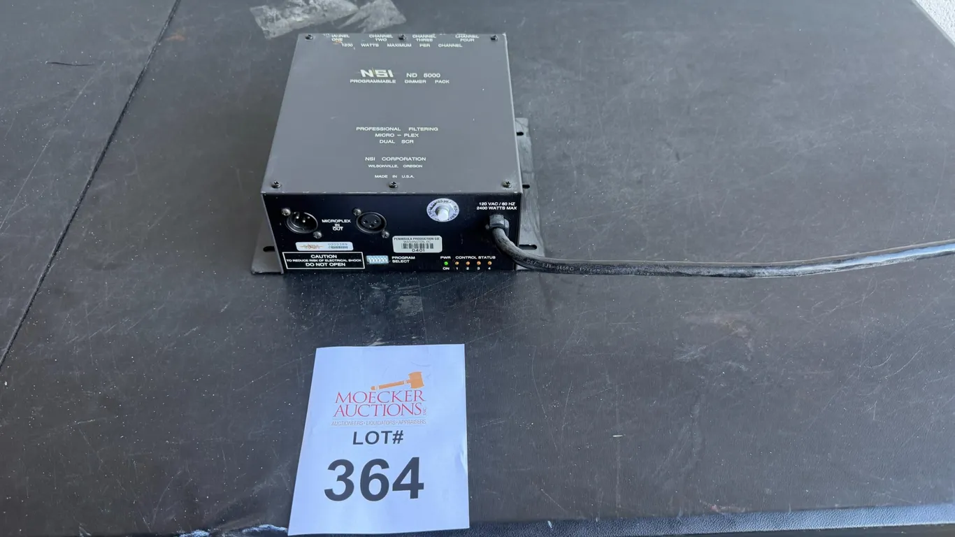 NSI ND 5000 PROGRAMMABLE DIMMER PACK