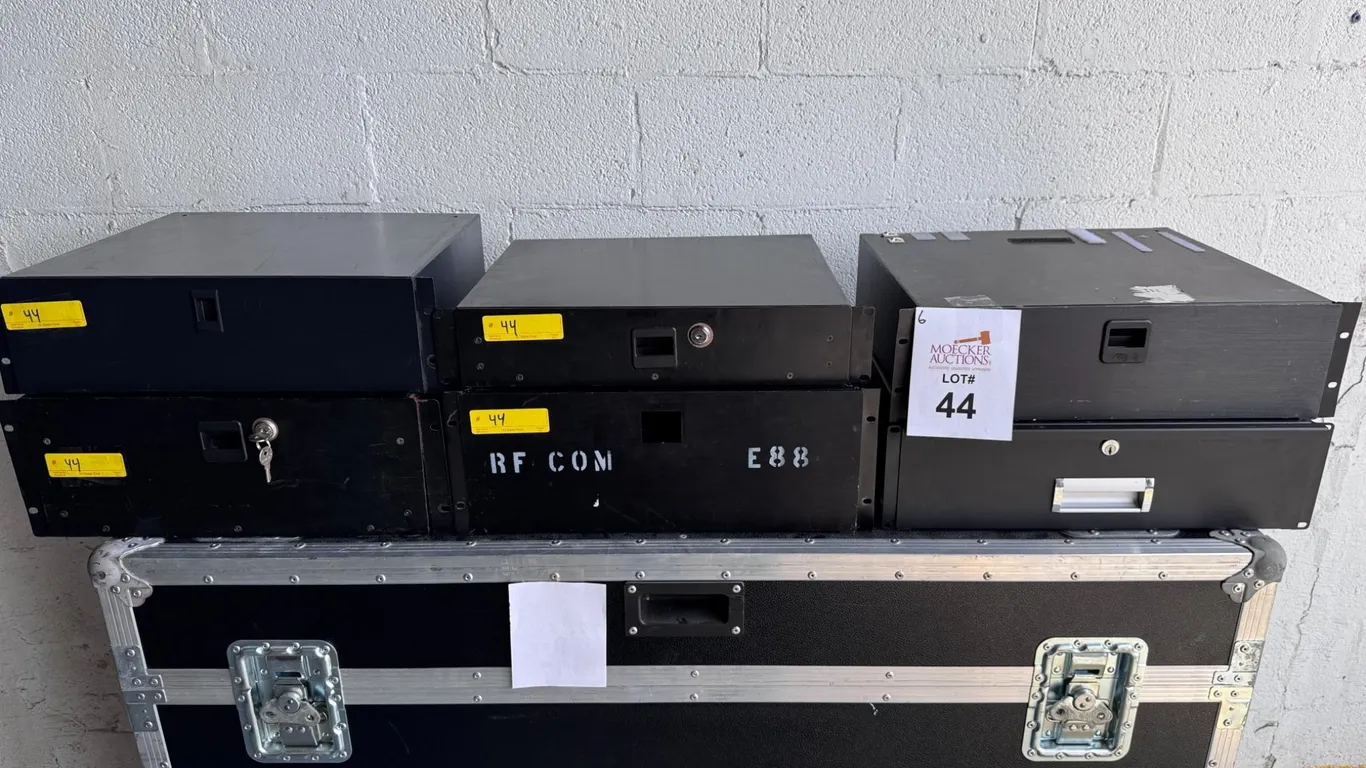 LOT CONSISTING OF (6) RACK MOUNT DRAWERS