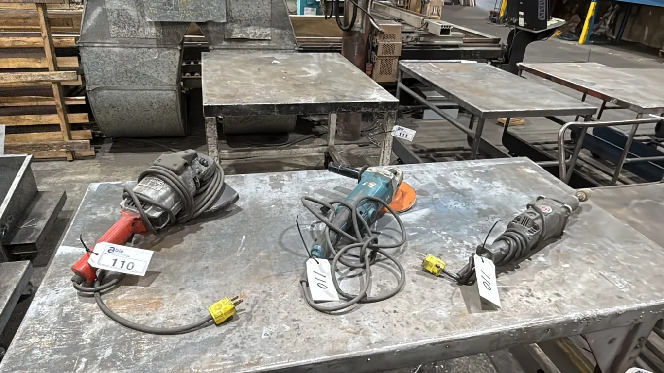 2 ELECTRIC GRINDERS & DIE GRINDER