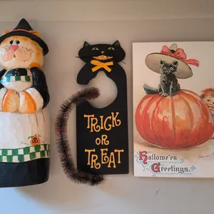 Wooden Halloween Decor