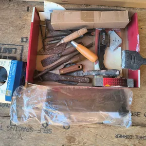 Vintage Hand Tools & Masonry/Drywall Scraping Lot