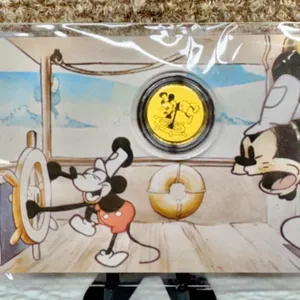 320 Coins Steamboat Willie 1/1000 Gold Coin