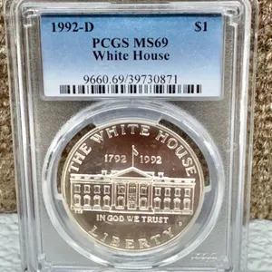 1992-D PCGS MS69 White House Silver Dollar