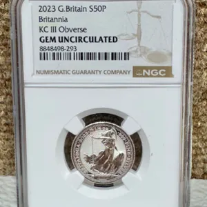 2023 G.Britain 50p Britannia Gem Uncirculated