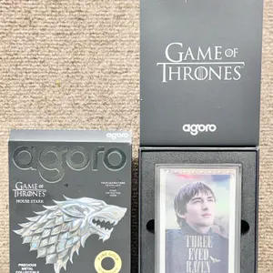 Agoro Game of Thrones Silver Card Bran Stark