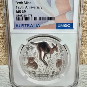 2024 P125 Australia $1 Perth Mint 125th MS69