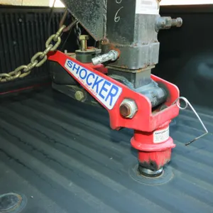 Shocker Gooseneck Surge Air Hitch w/ Wallace Forge 30K Coupler