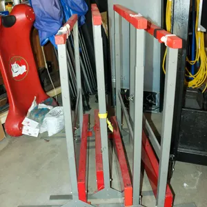 Lot of 6: Weighted Adjustable Commercial Sign/Banner Stands