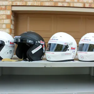 Lot of 4: AutoInterests Rental Helmets, Size XL & 2XL