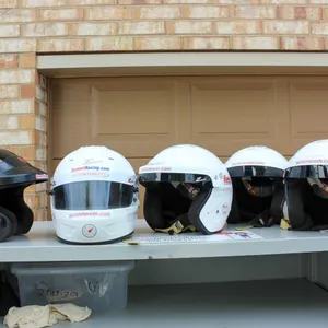 Lot of 5: AutoInterests Rental Helmets, Size Medium