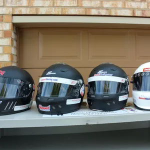Lot of 4: AutoInterests Rental Helmets, Size Small