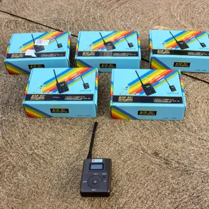 Lot of 6: HRD-831 Portable FM Transmitters, 5 New in Box