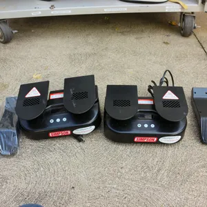 Lot of 2: Simpson Ozone Helmet Dryers w/ Cleaning Supplies