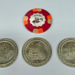 Las Vegas Excalibur 1990 Gaming Tokens & Chip