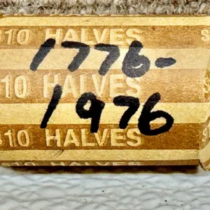 Roll of 1776-1976 Kennedy Half Dollars