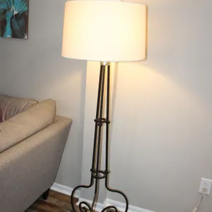 Wrought Iron Floor Lamp