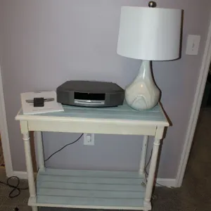 Bose Radio, Table & Lamp