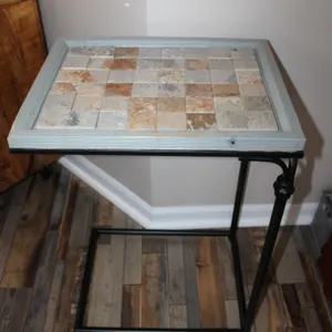 Marble Mosaic Accent Table