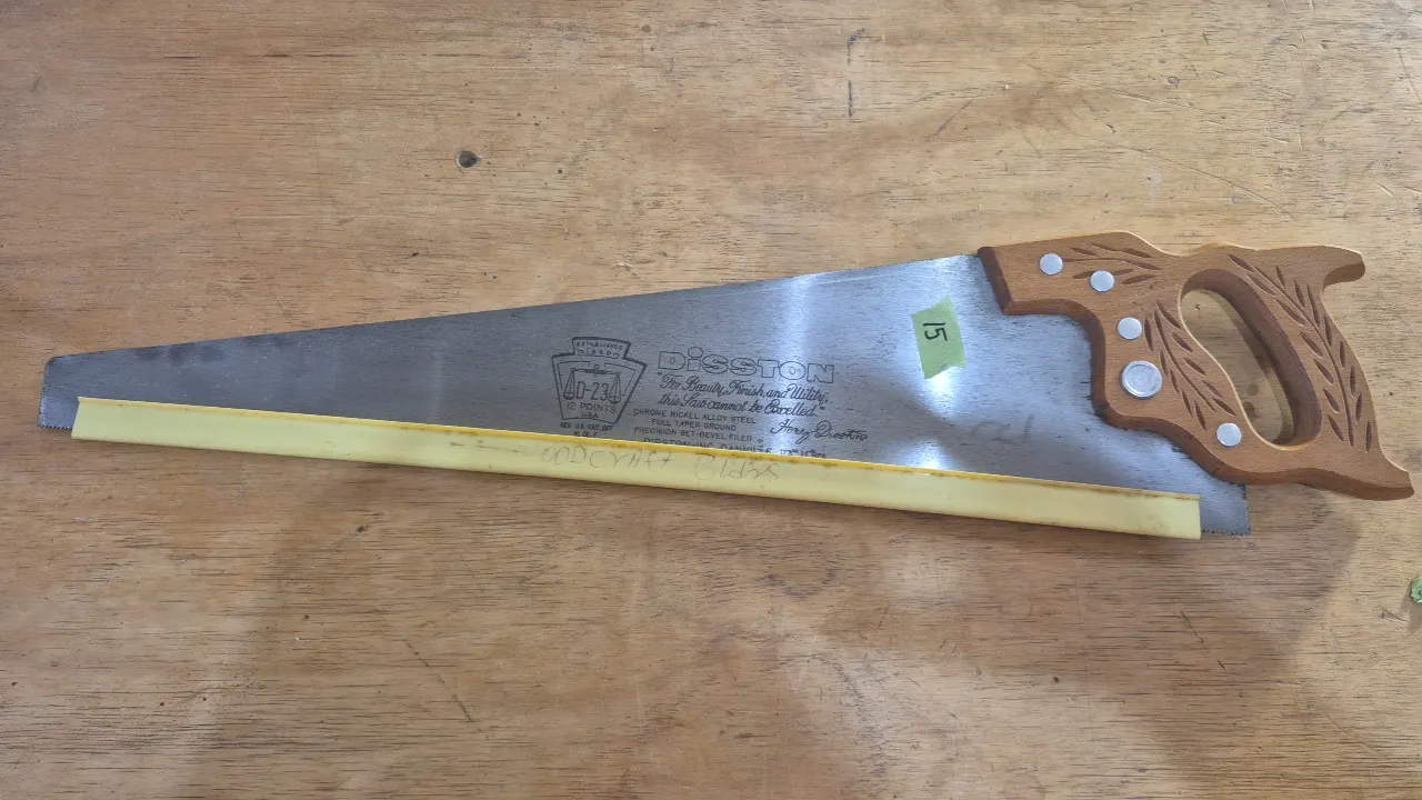 DISSTON QUALITY HANDSAW