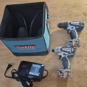 MAKITA DRILL AND DRIVER SET.  TOOLS ONLY WITH CHARGER
